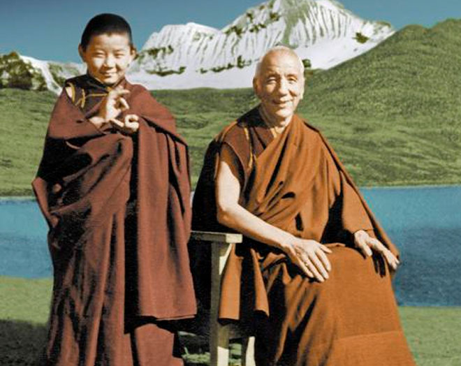 Sogyal Rinpoche & Jamyang Khyentse Chökyi Lodrö