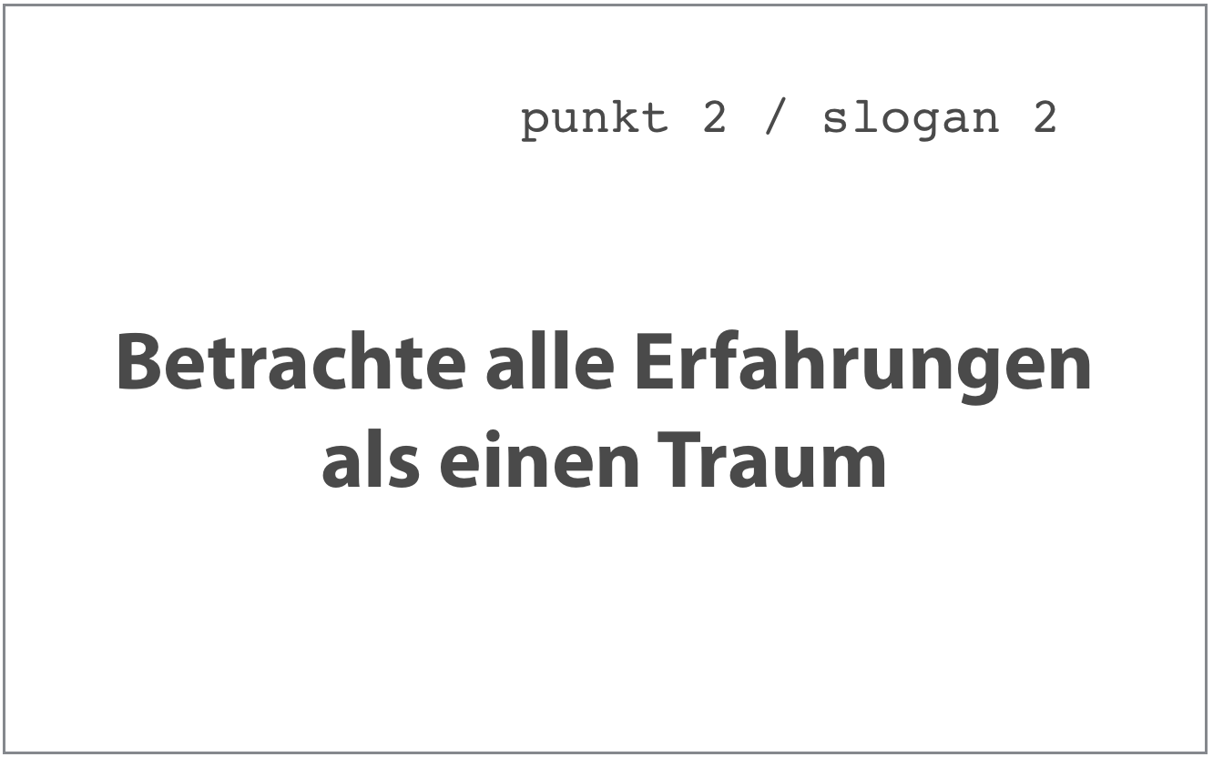 Slogan 2, Sieben Punkte des Geistestraining, Dharma Mati Berlin (Mai 2018)