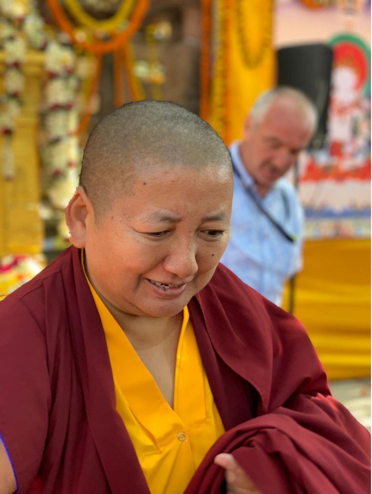 Khandro Rinpoche, Rigpa Gebetsfest, März 2019, Bodhgaya Indien